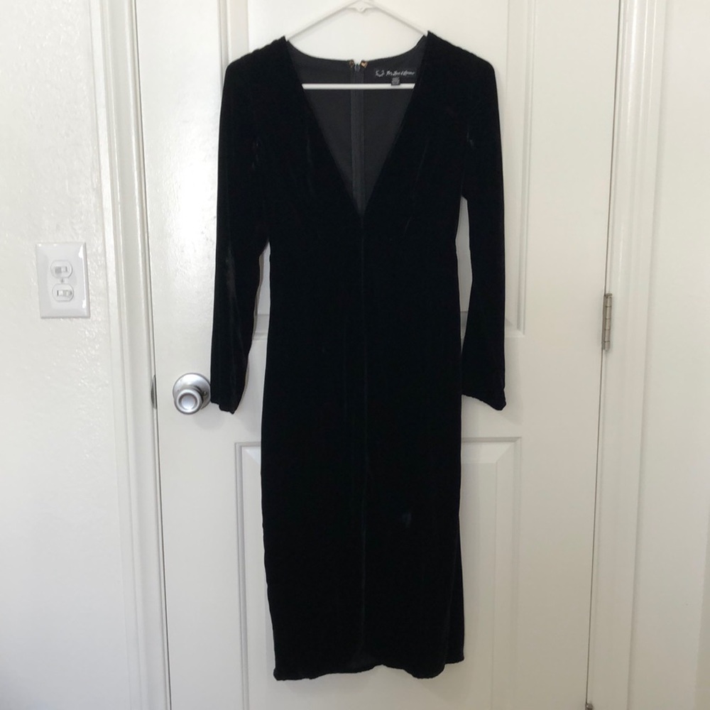 For love and lemons velvet midi dress